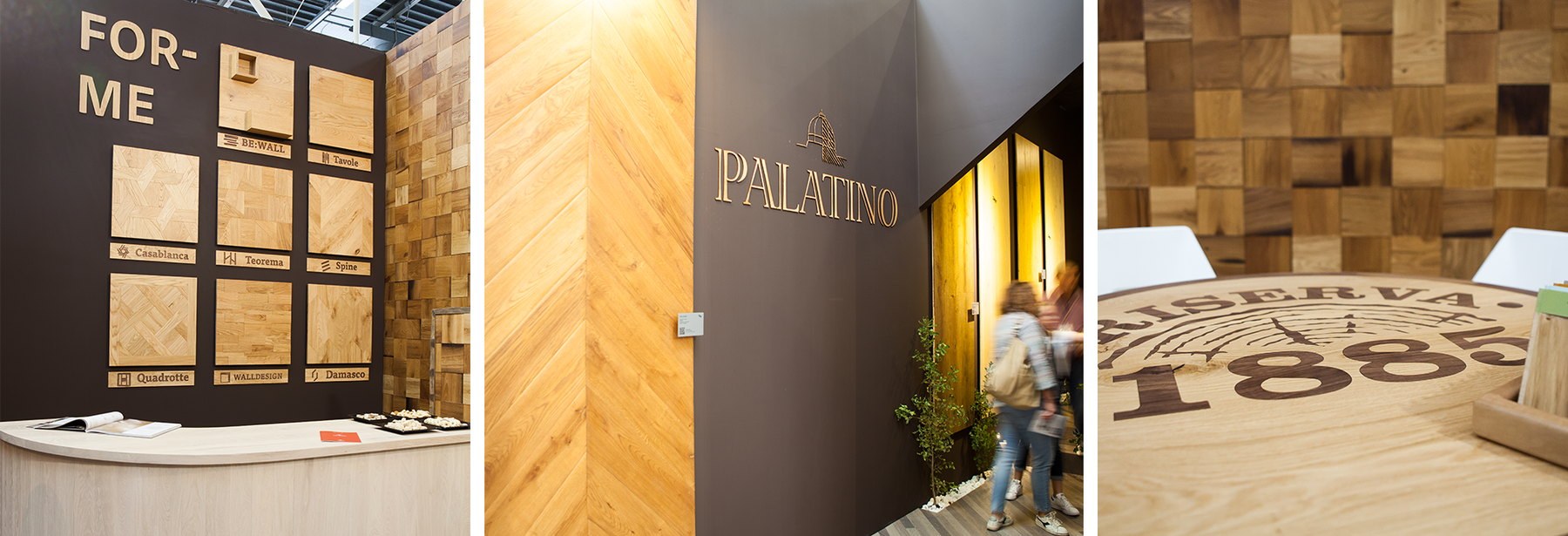 Brand di prodotto Palatino e Riserva 1885 di Mardegan Legno