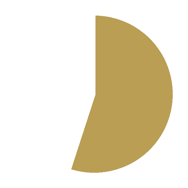 Grafico a torta con evidenziato il ruolo Leader